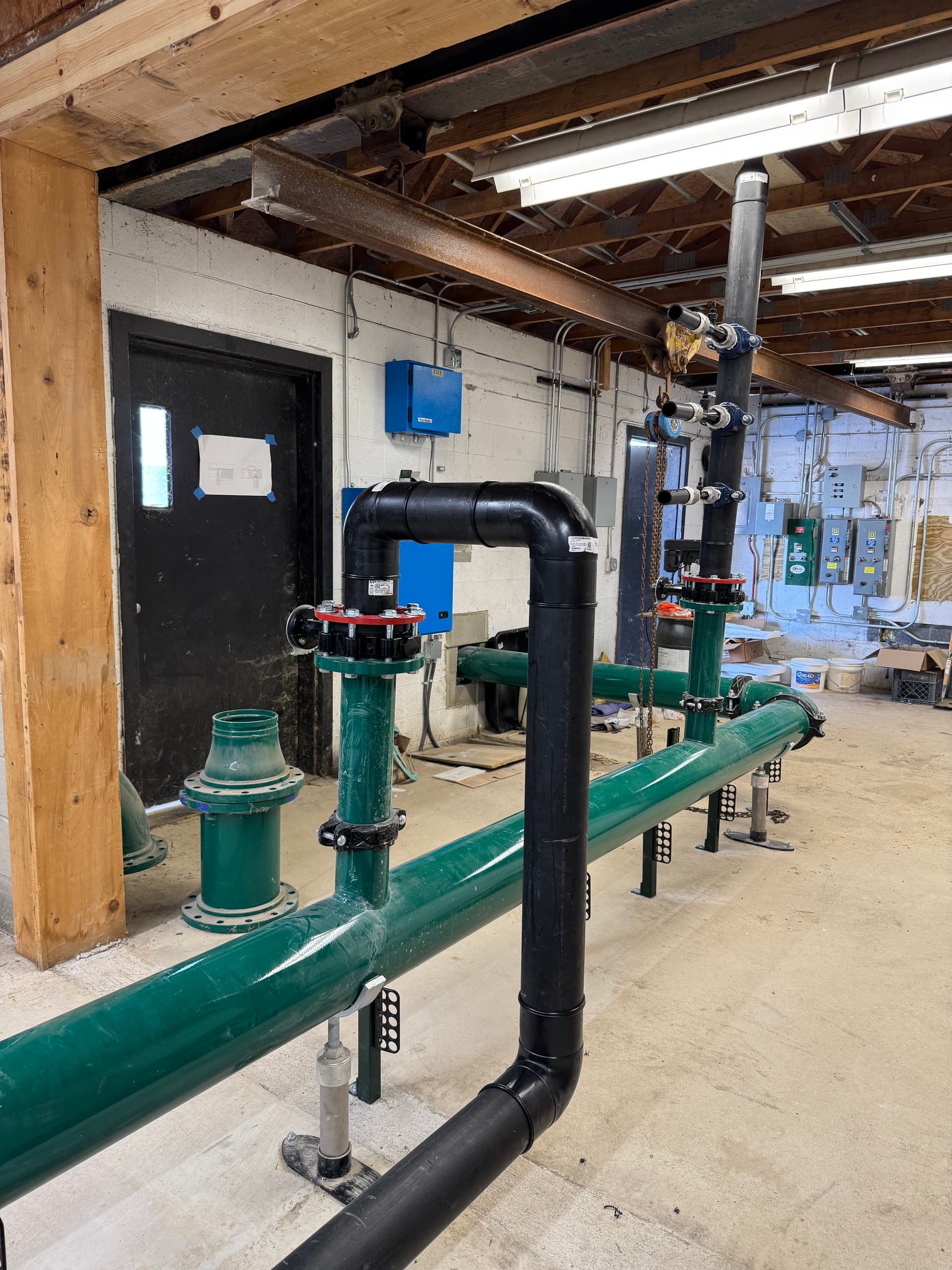 Rain Box System Installation at Spring Meadows Country Club image