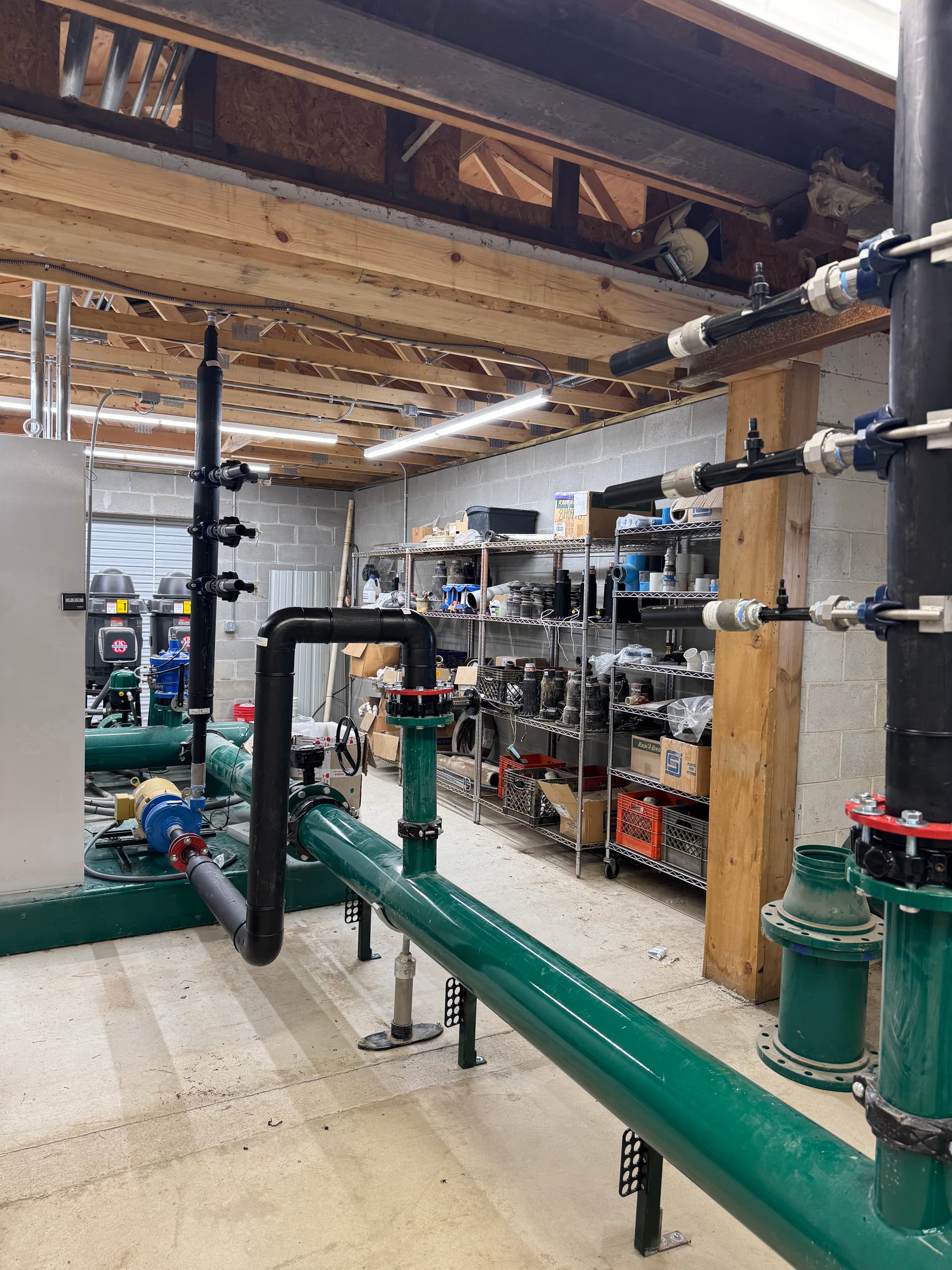 Gallery photos for Rain Box System Installation at Spring Meadows Country Club: Image #1